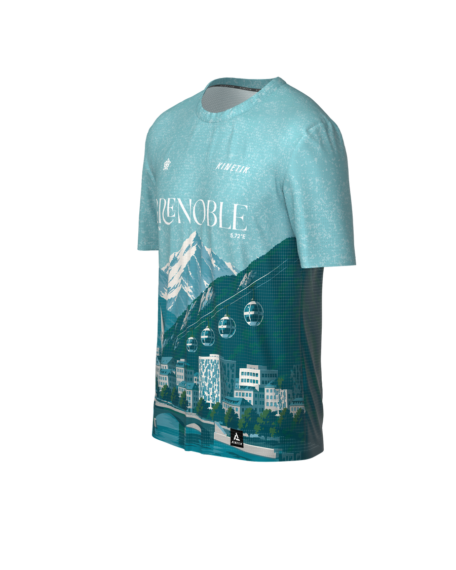 PRECOMMANDE - FALKON MEN GRENOBLE - Maillots trail-running - 1 - kinetik-adrenalink