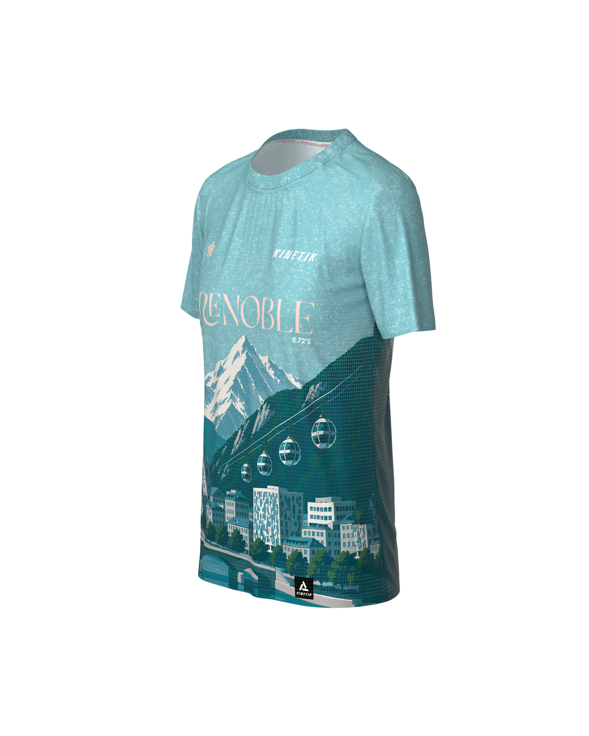 PRECOMMANDE - FALKON WOMEN GRENOBLE - Maillots trail-running - 1 - kinetik-adrenalink