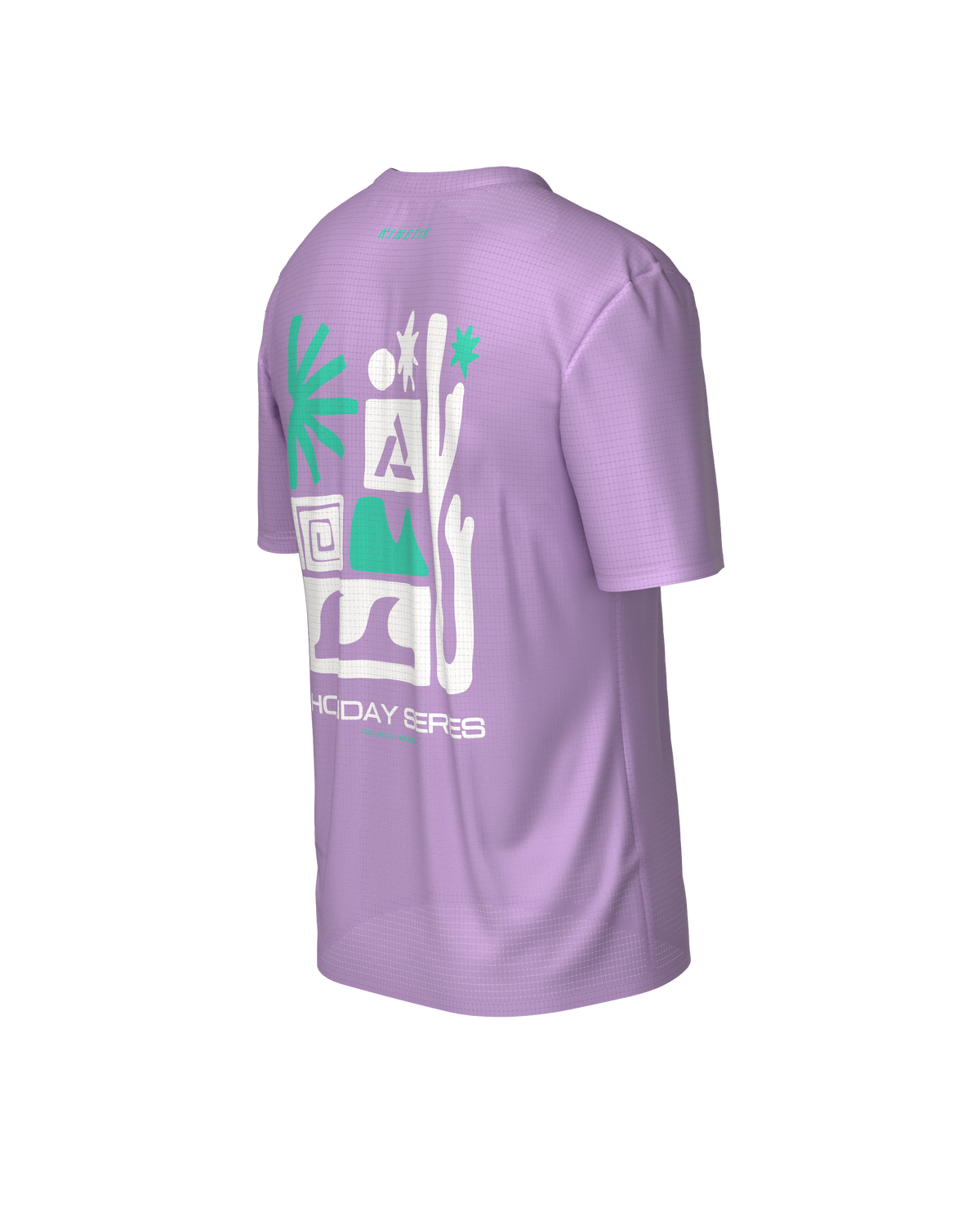 PRECOMMANDE - FALKON MEN HOLIDAY SERIES PURPLE-Tee-shirts-maillot manches courtes trail-running homme-kinetik-adrenalink