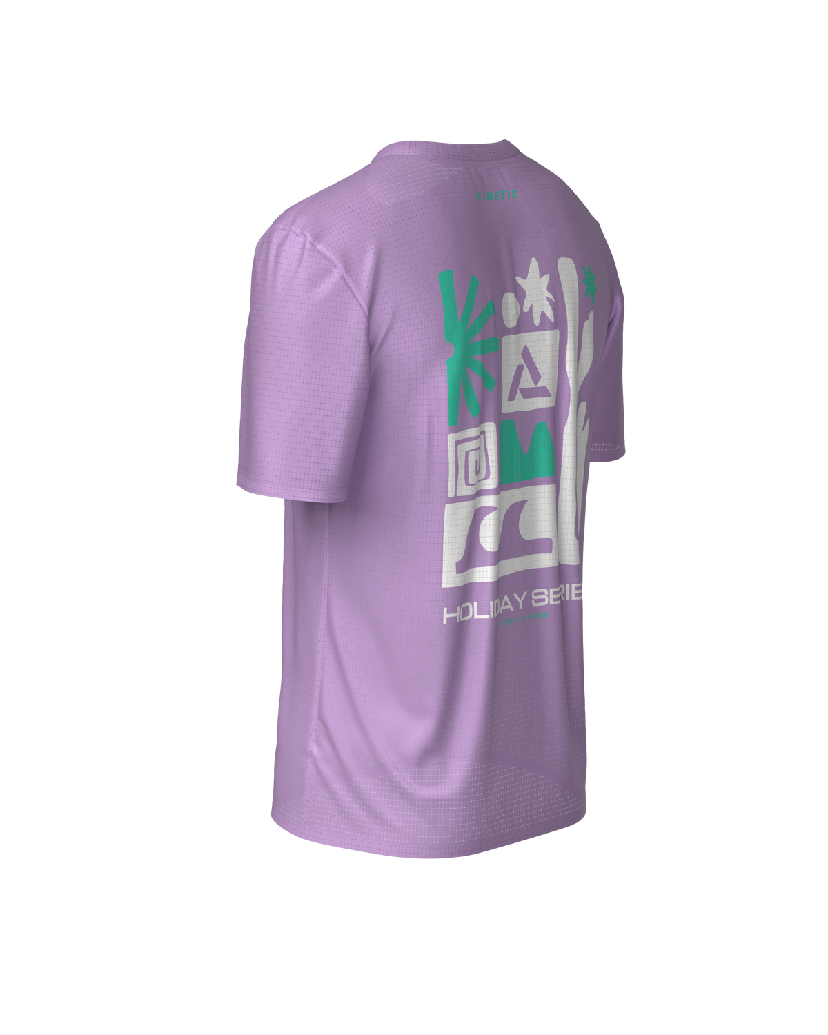 PRECOMMANDE - FALKON MEN HOLIDAY SERIES PURPLE-Tee-shirts-maillot manches courtes trail-running homme-kinetik-adrenalink