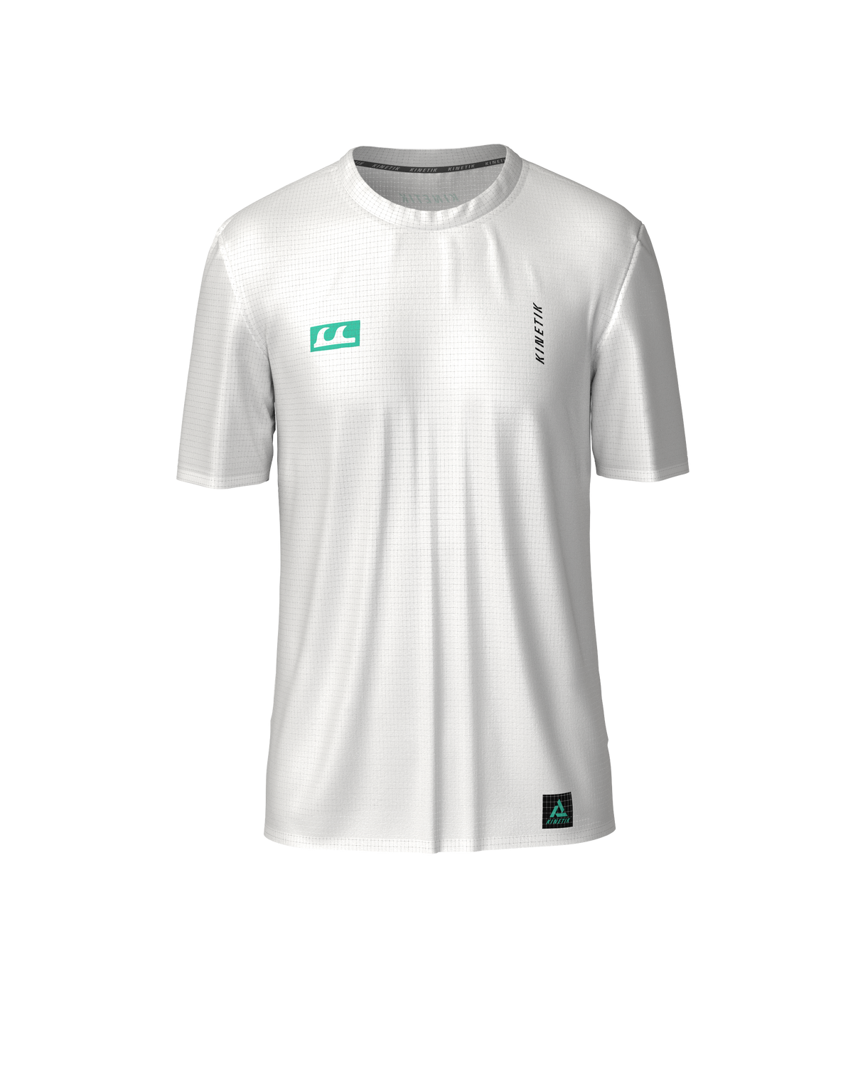 PRECOMMANDE - FALKON MEN HOLIDAY SERIES WHITE-Tee-shirts-maillot manches courtes trail-running homme-kinetik-adrenalink