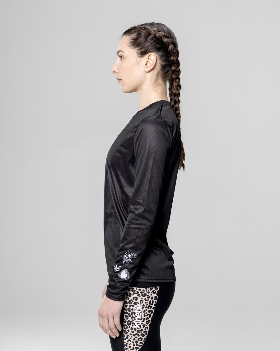 FALKON LS ARTRAIL - - Maillot manches longues femme trail-running - kinetik-adrenalink