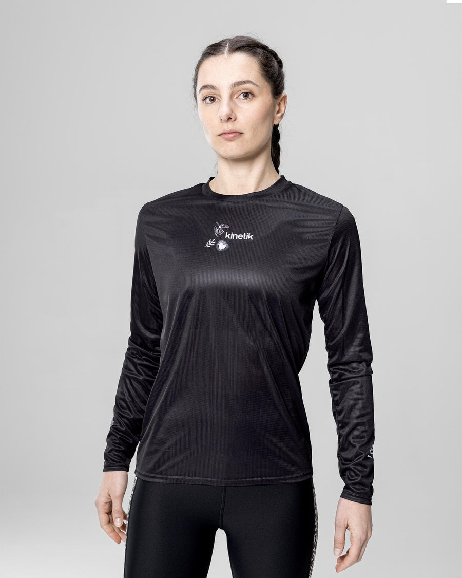 FALKON LS ARTRAIL - - Maillot manches longues femme trail-running - kinetik-adrenalink