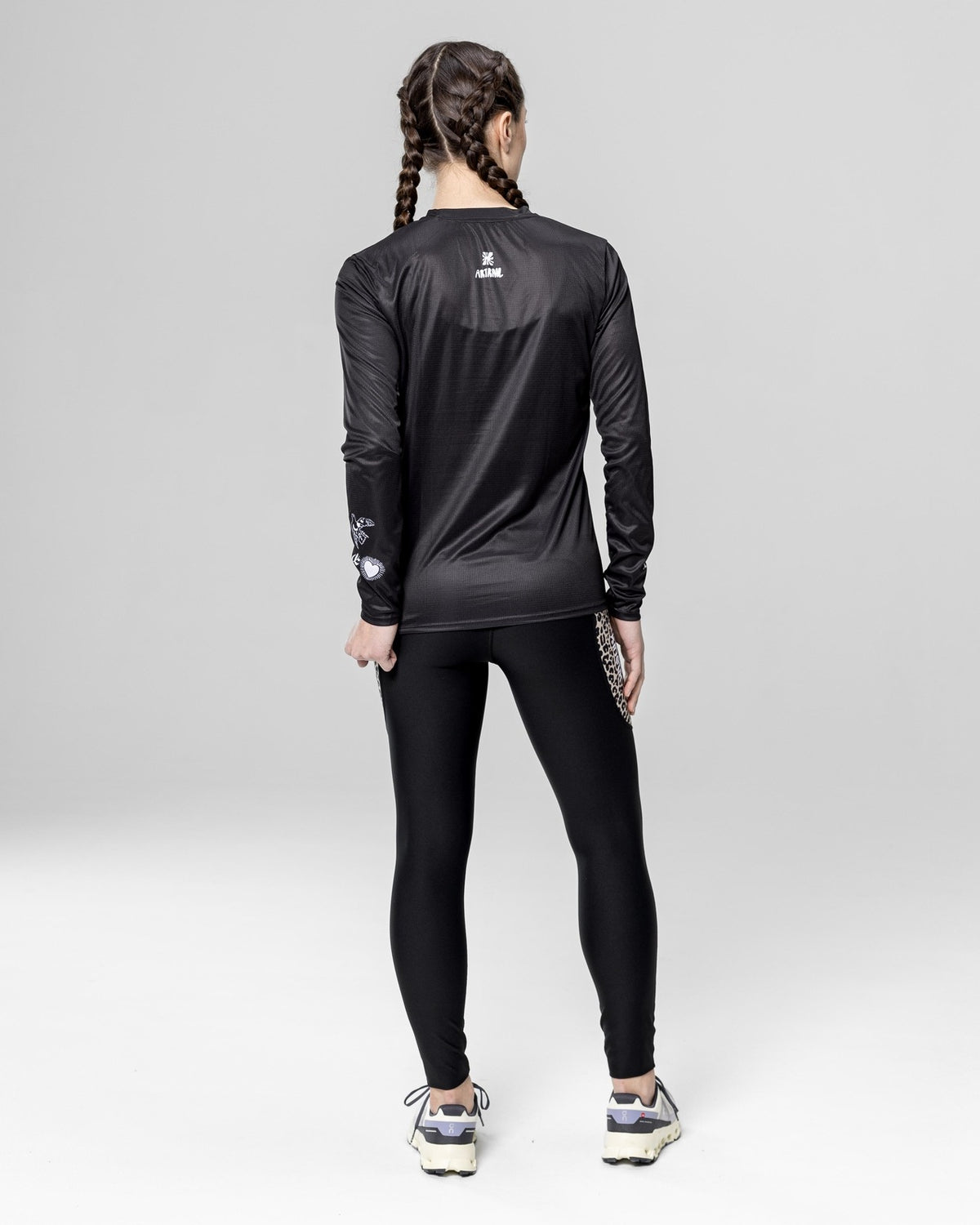 FALKON LS ARTRAIL - - Maillot manches longues femme trail-running - kinetik-adrenalink