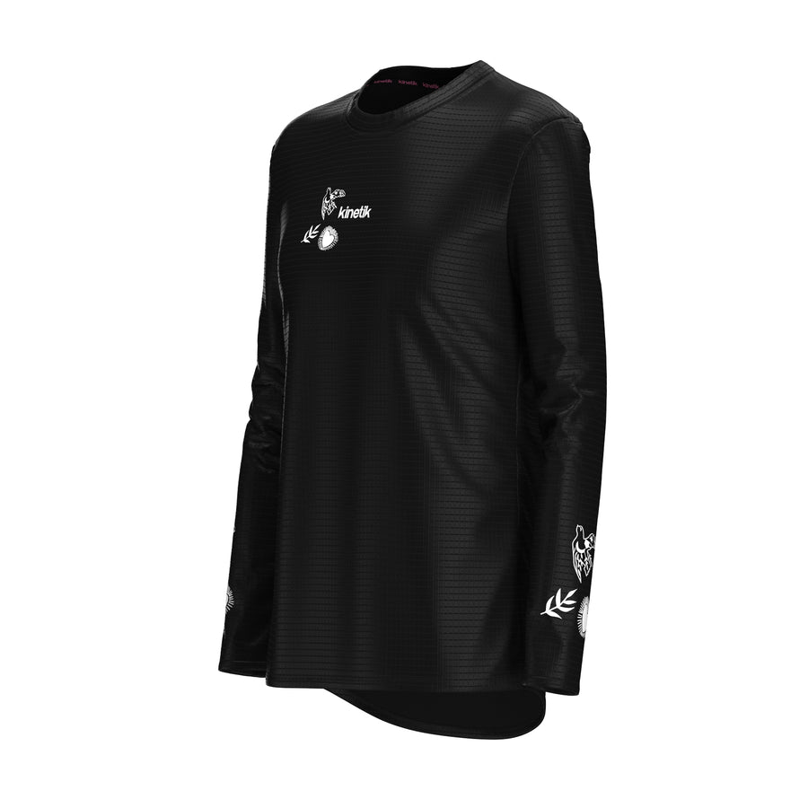 FALKON LS ARTRAIL - - Maillot manches longues femme trail-running - kinetik-adrenalink