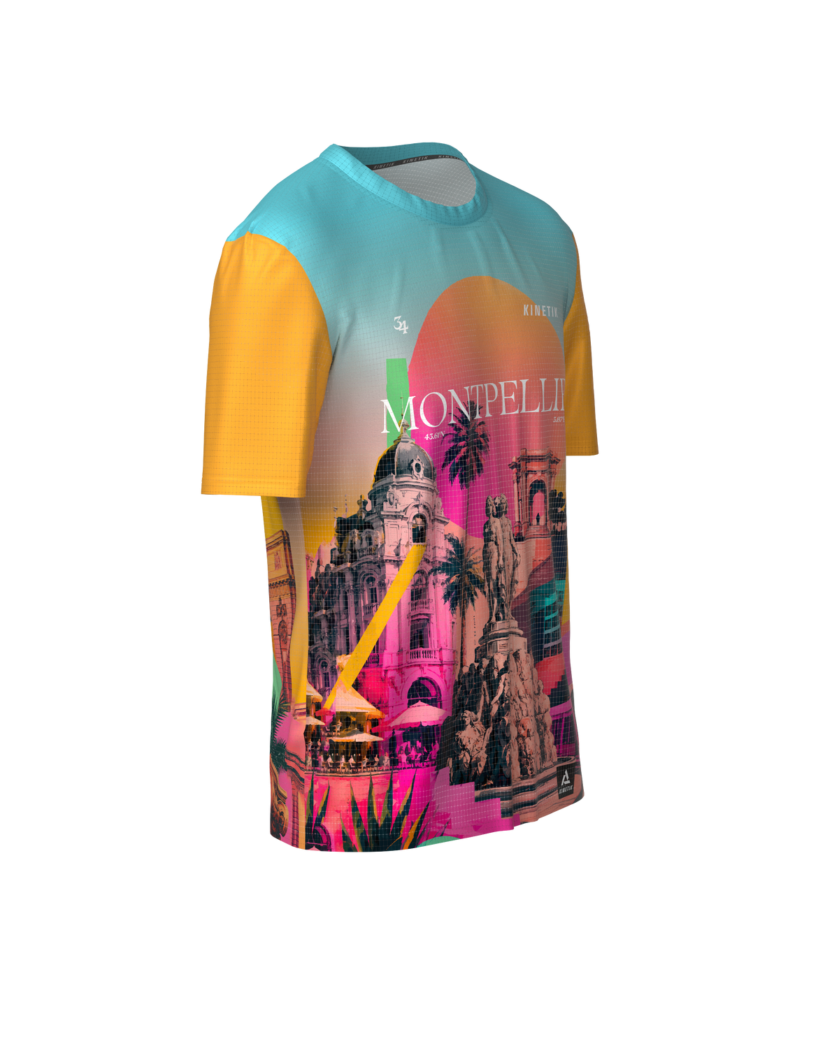FALKON MEN MONTPELLIER - Maillots trail-running - 4 - kinetik-adrenalink