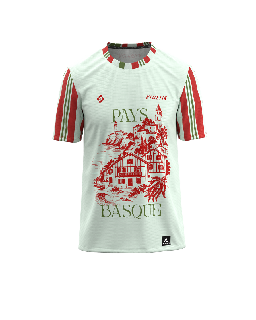 FALKON MEN PAYS BASQUE PEPPER - Maillots trail-running - 3 - kinetik-adrenalink