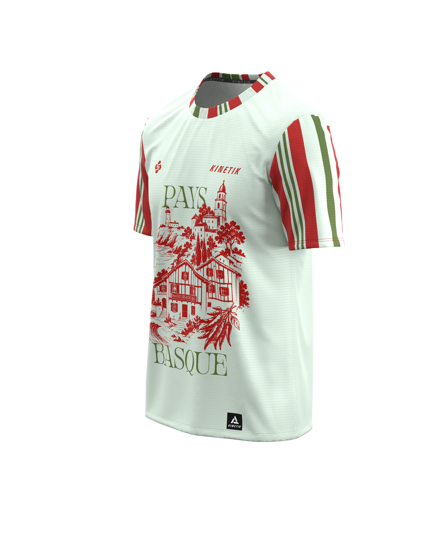 FALKON MEN PAYS BASQUE PEPPER - Maillots trail-running - 1 - kinetik-adrenalink