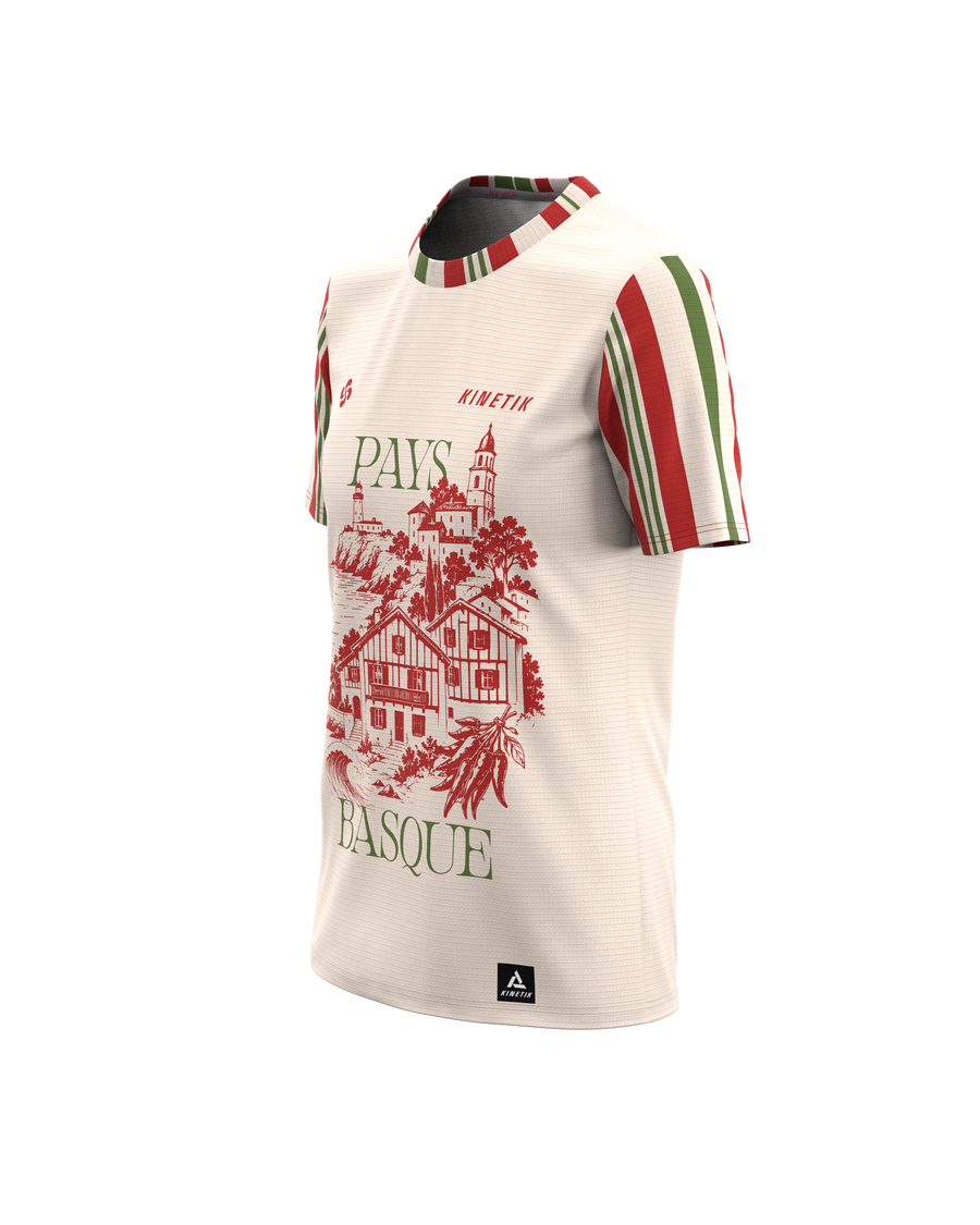 FALKON WOMEN PAYS BASQUE LANDSCAPE - Maillots trail-running - 1 - kinetik-adrenalink