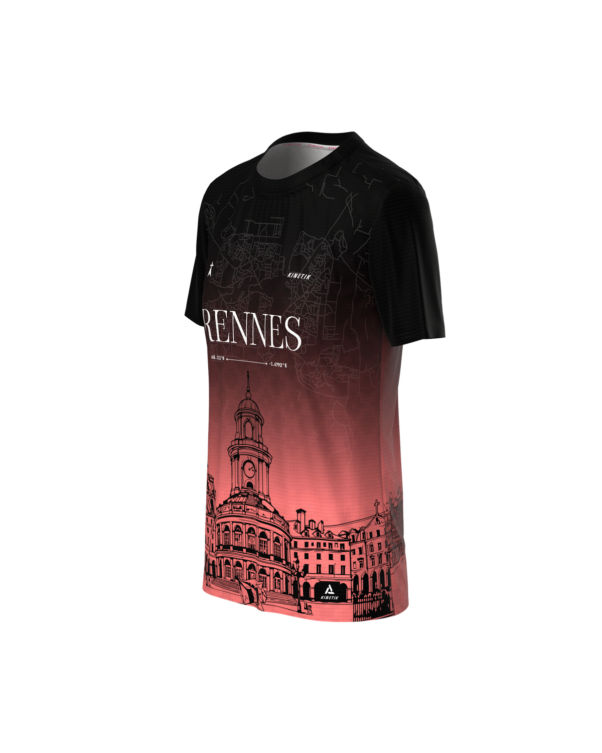PRECOMMANDE - FALKON WOMEN RENNES - Maillots trail-running - 1 - kinetik-adrenalink