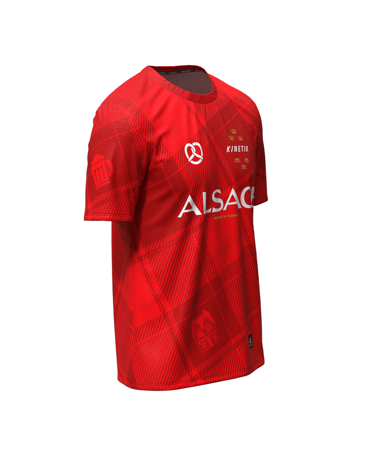 FALKON MEN ALSACE-maillot manches courtes trail-running homme-kinetik-adrenalink