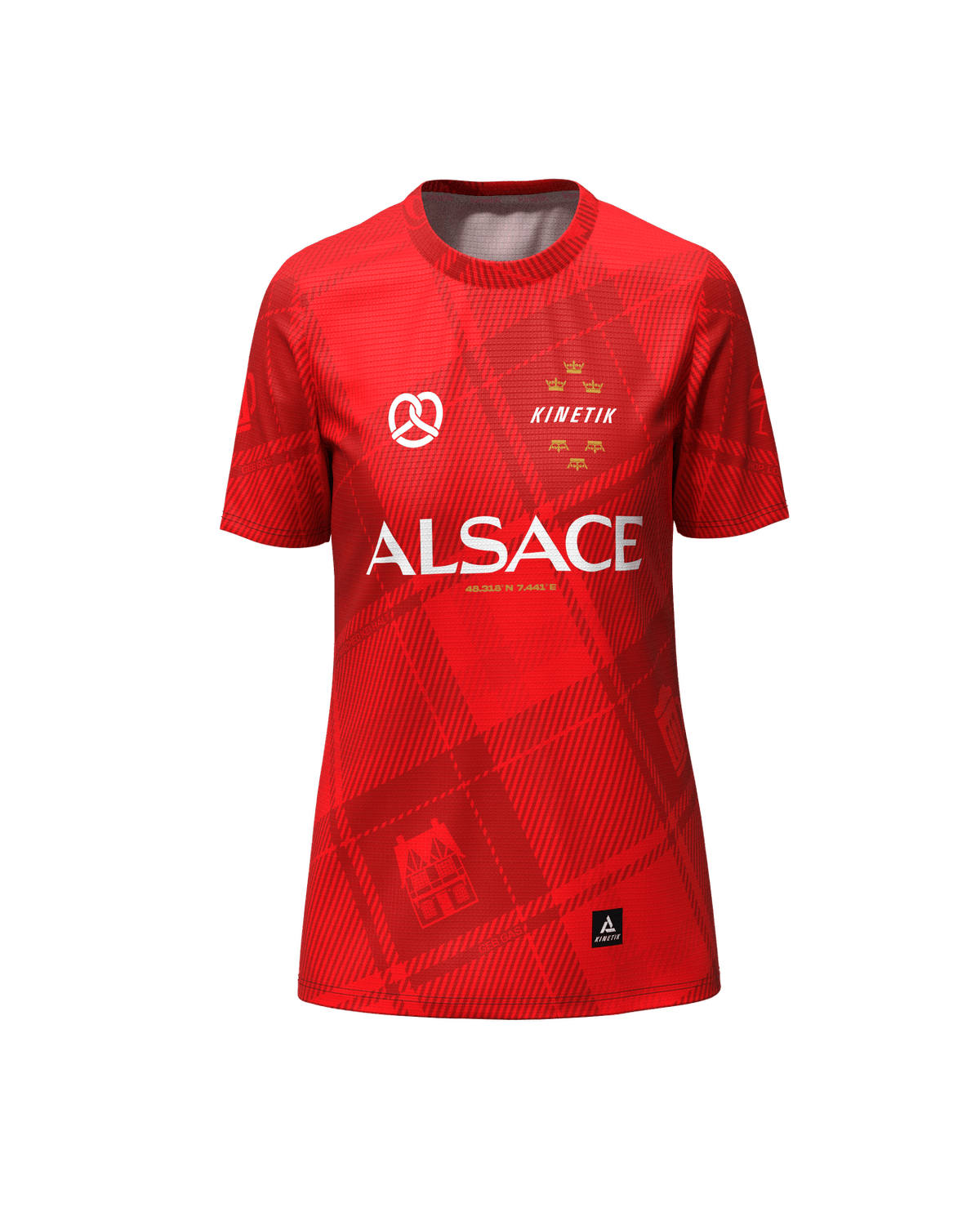 FALKON WOMEN ALSACE - - maillot manches courtes trail-running femme - kinetik-adrenalink