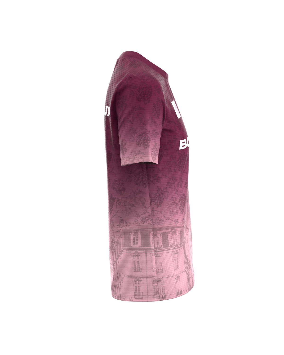 FALKON WOMEN BORDEAUX - - maillot manches courtes trail-running femme - kinetik-adrenalink