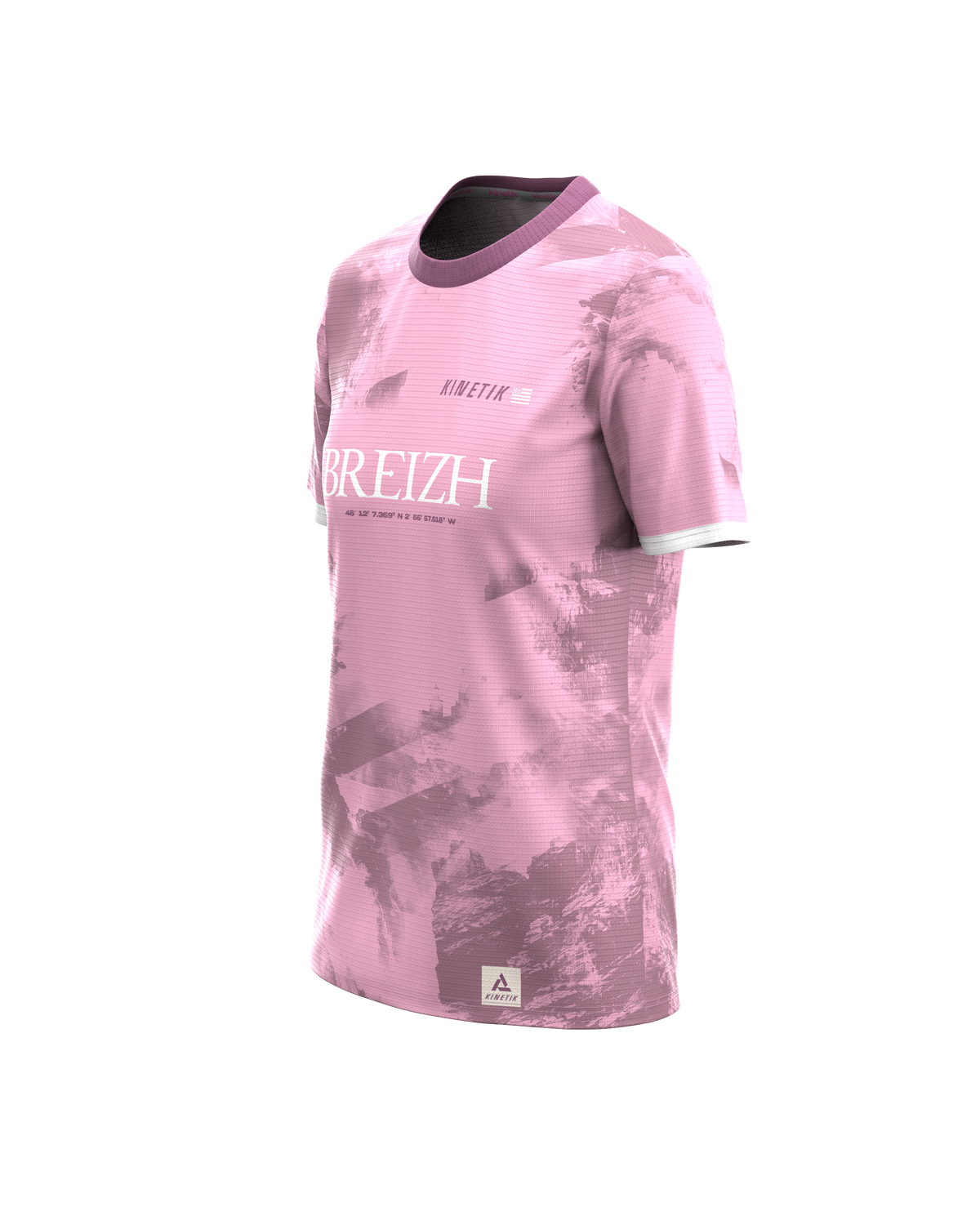 FALKON WOMEN BREIZH - - maillot manches courtes trail-running femme - kinetik-adrenalink