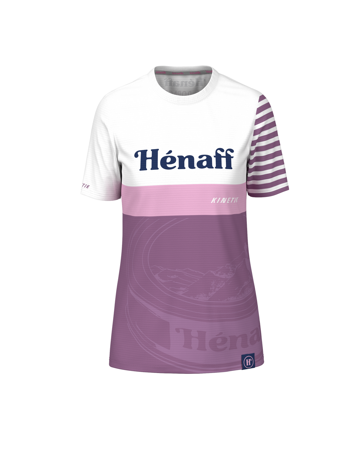 FALKON HENAFF WOMEN - - maillot manches courtes trail-running femme - kinetik-adrenalink