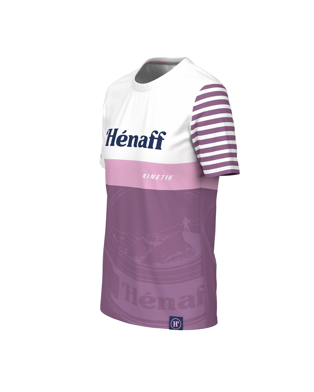 FALKON HENAFF WOMEN - - maillot manches courtes trail-running femme - kinetik-adrenalink