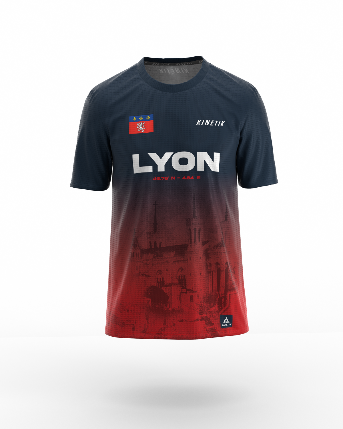 FALKON MEN LYON-maillot manches courtes trail-running homme-kinetik-adrenalink
