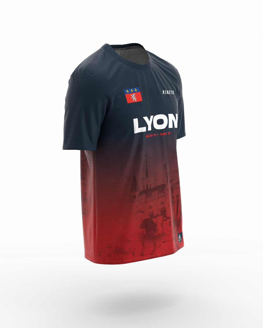 FALKON MEN LYON-maillot manches courtes trail-running homme-kinetik-adrenalink