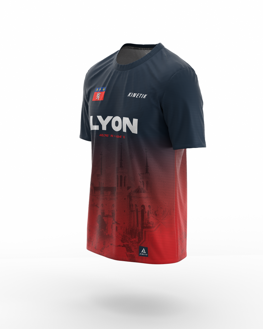 FALKON MEN LYON-maillot manches courtes trail-running homme-kinetik-adrenalink