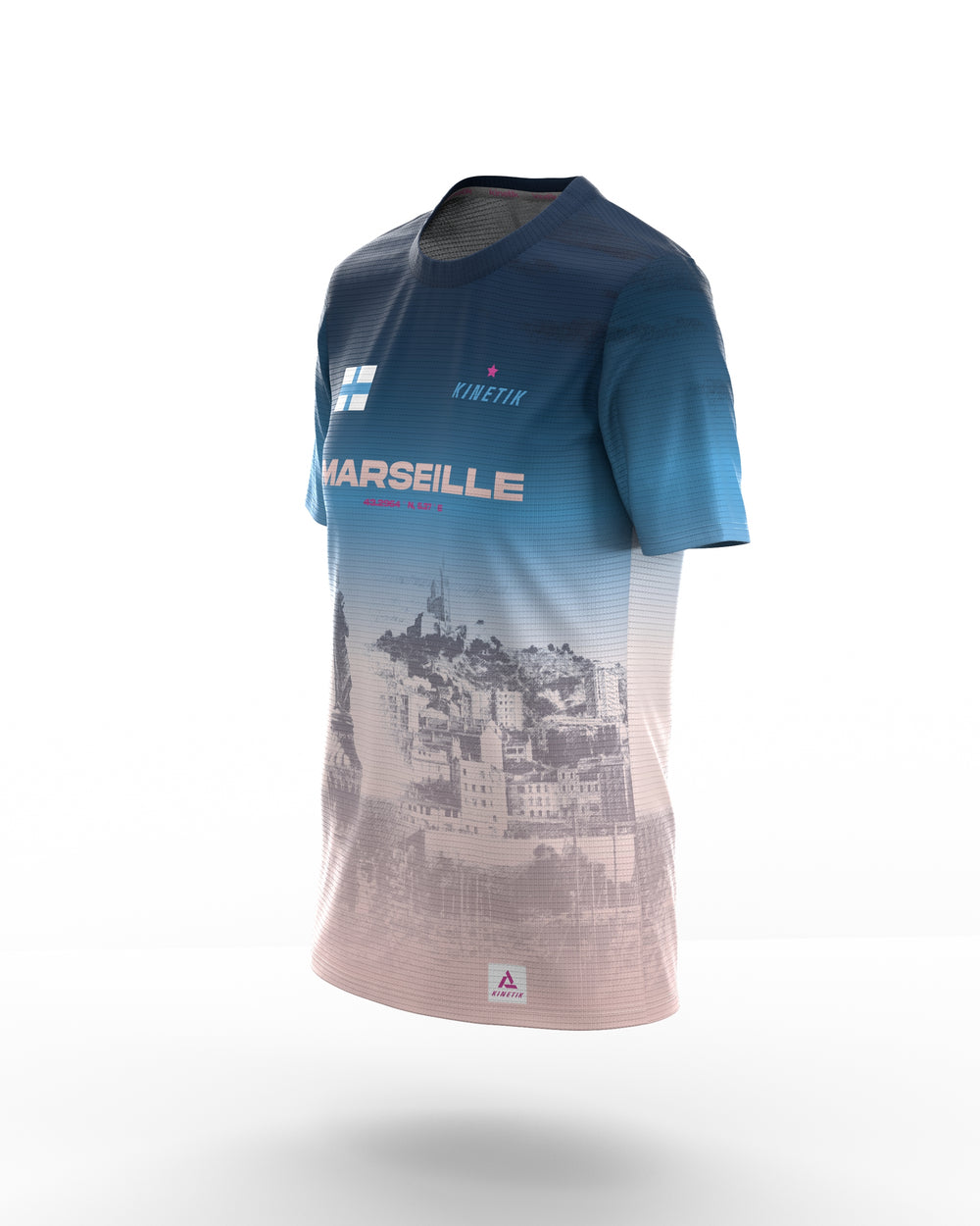 FALKON WOMEN MARSEILLE - - maillot manches courtes trail-running femme - kinetik-adrenalink