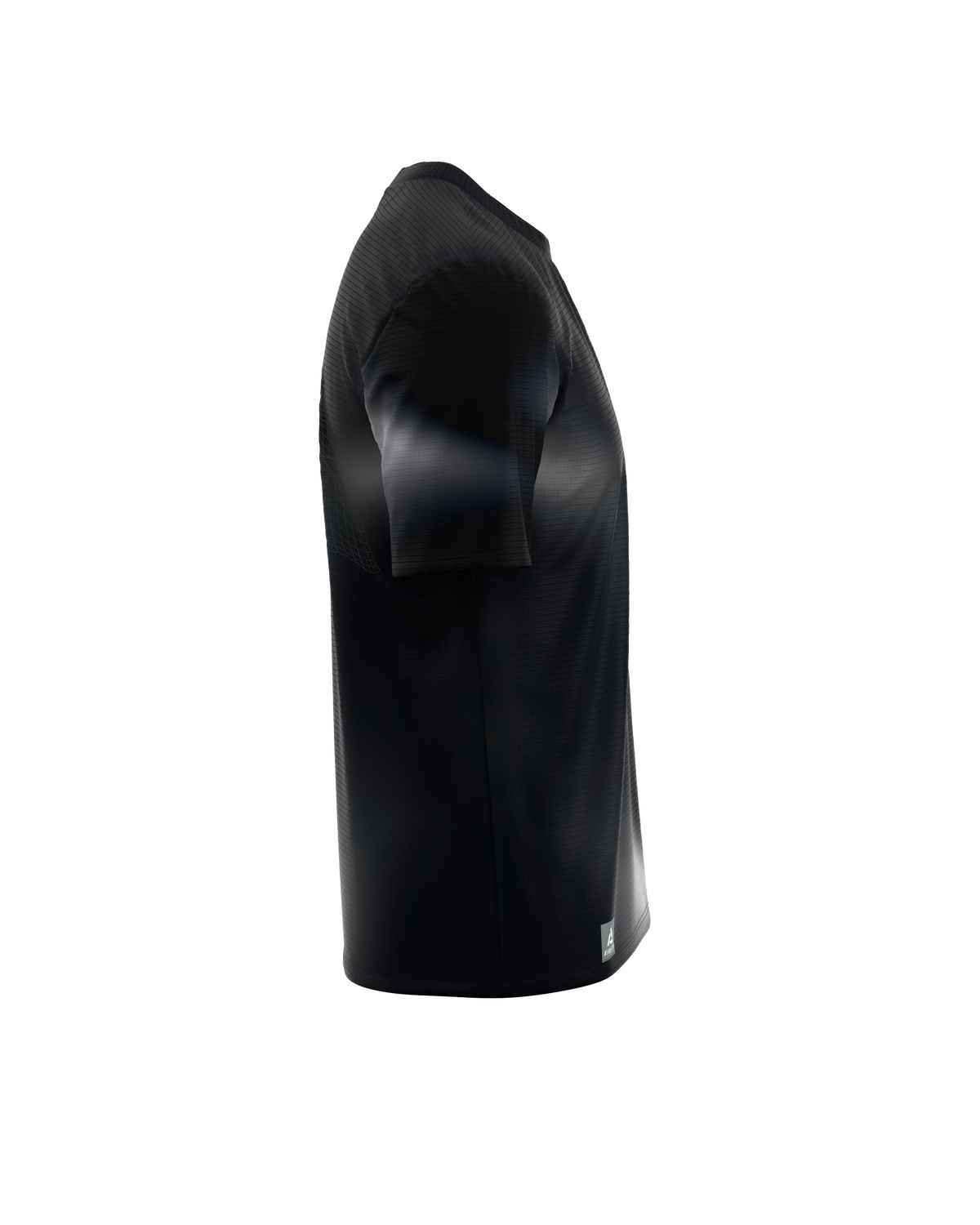 FALKON MEN THE TRAIL MOUVEMENT BLACK-maillot manches courtes trail-running homme-kinetik-adrenalink