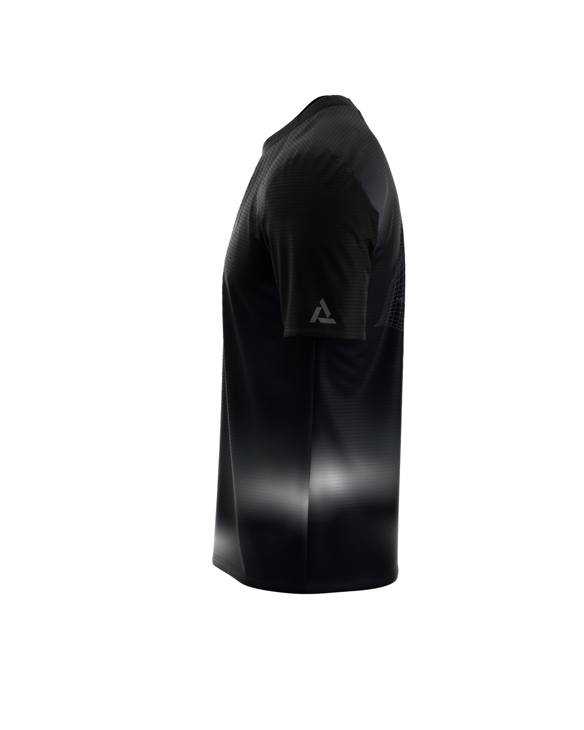 FALKON MEN THE TRAIL MOUVEMENT BLACK-maillot manches courtes trail-running homme-kinetik-adrenalink