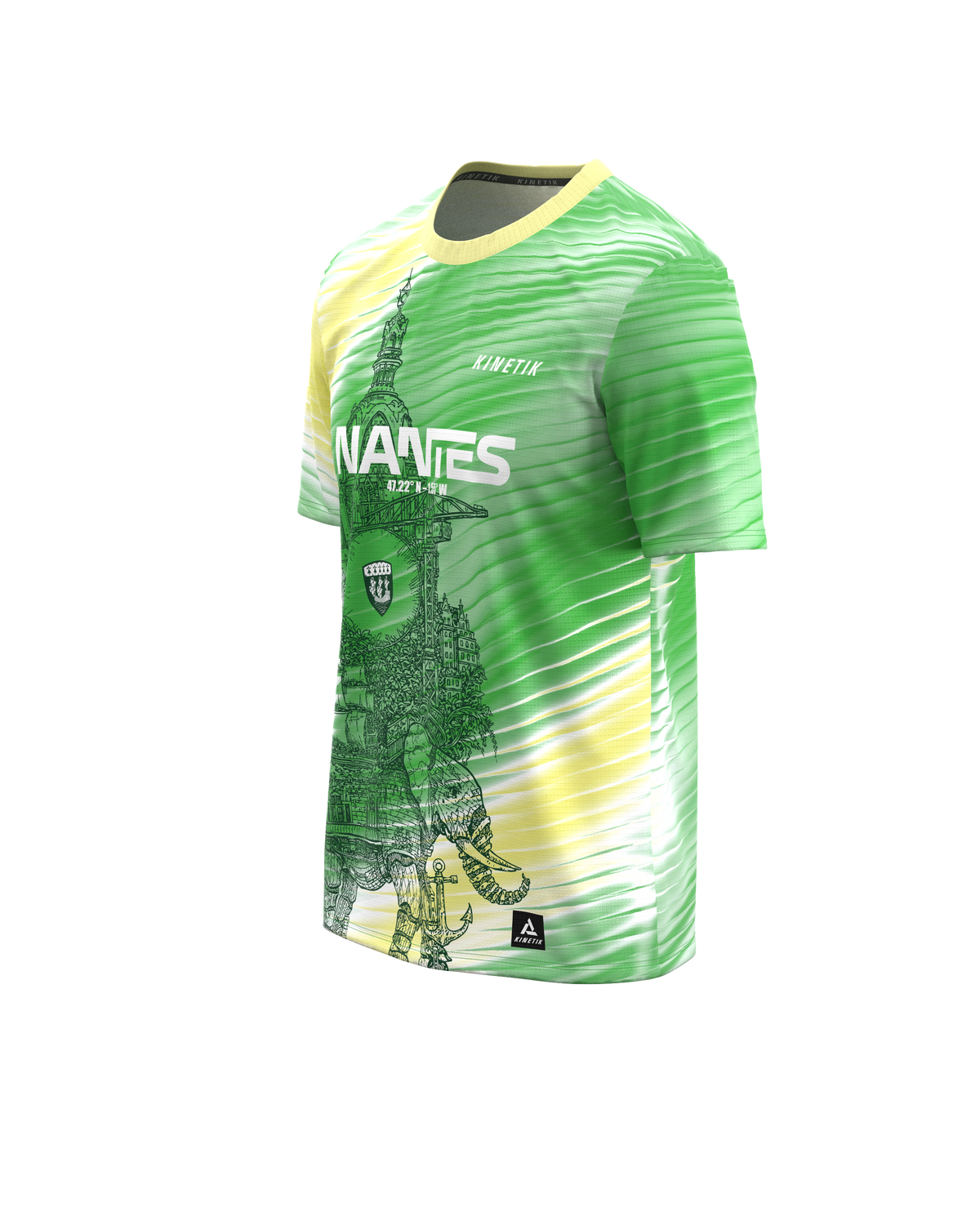 FALKON NANTES MEN-maillot manches courtes trail-running homme-kinetik-adrenalink