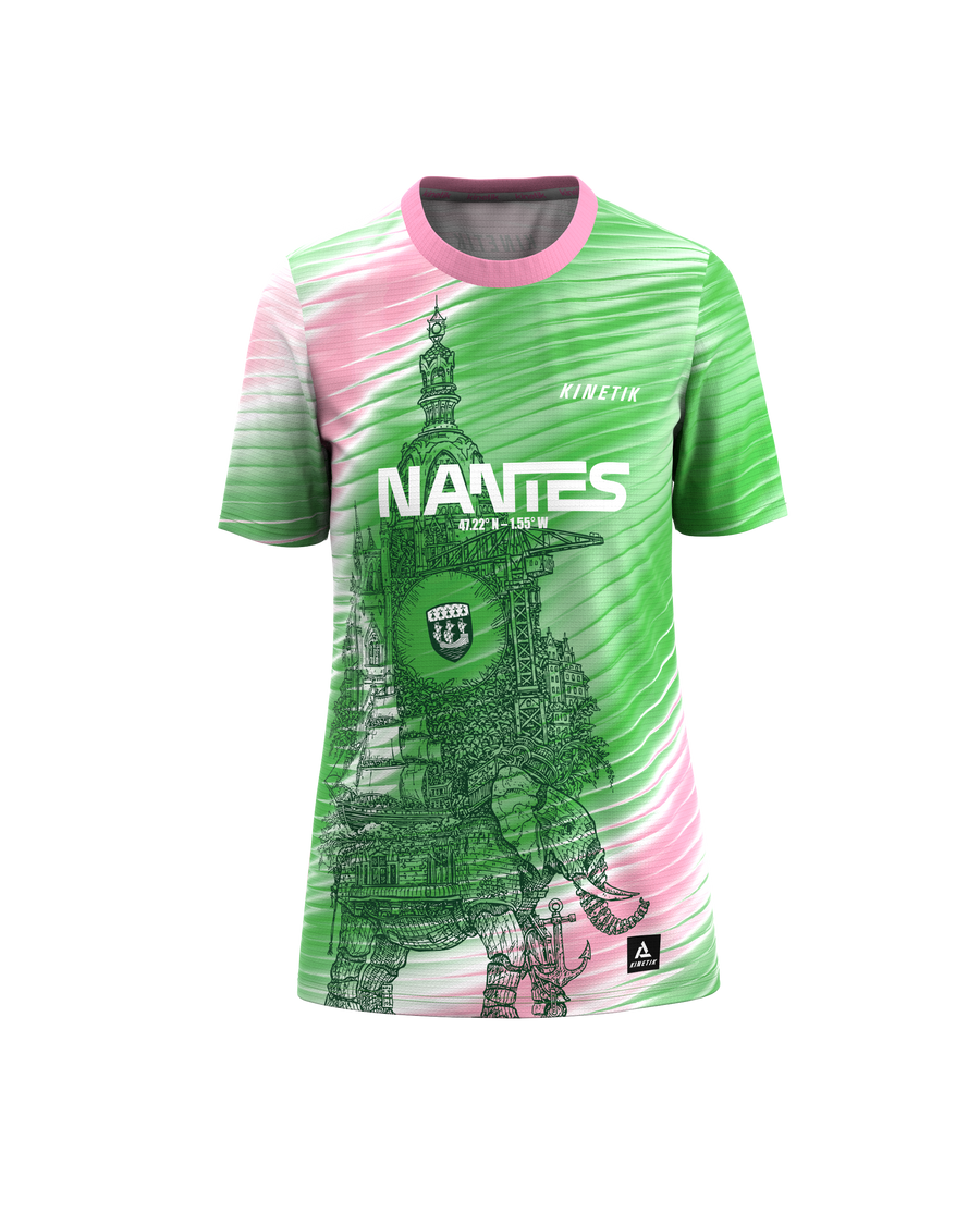 FALKON NANTES WOMEN - - maillot manches courtes trail-running femme - kinetik-adrenalink