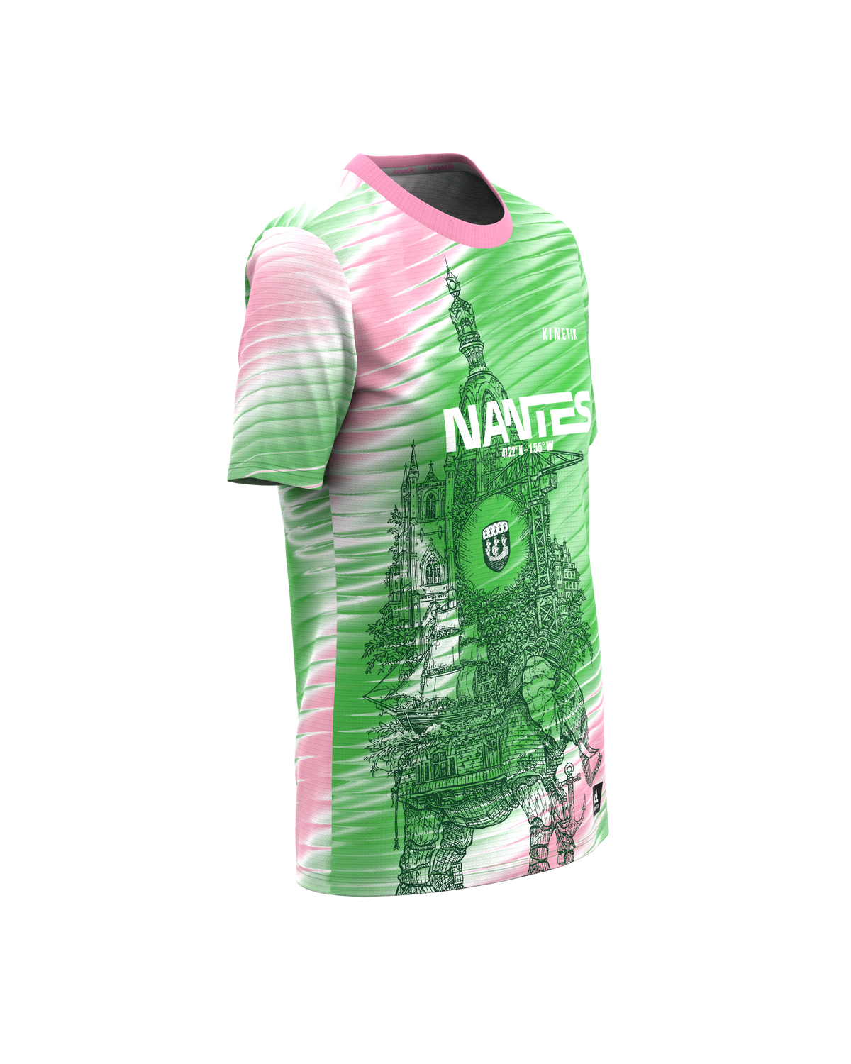 FALKON NANTES WOMEN - - maillot manches courtes trail-running femme - kinetik-adrenalink