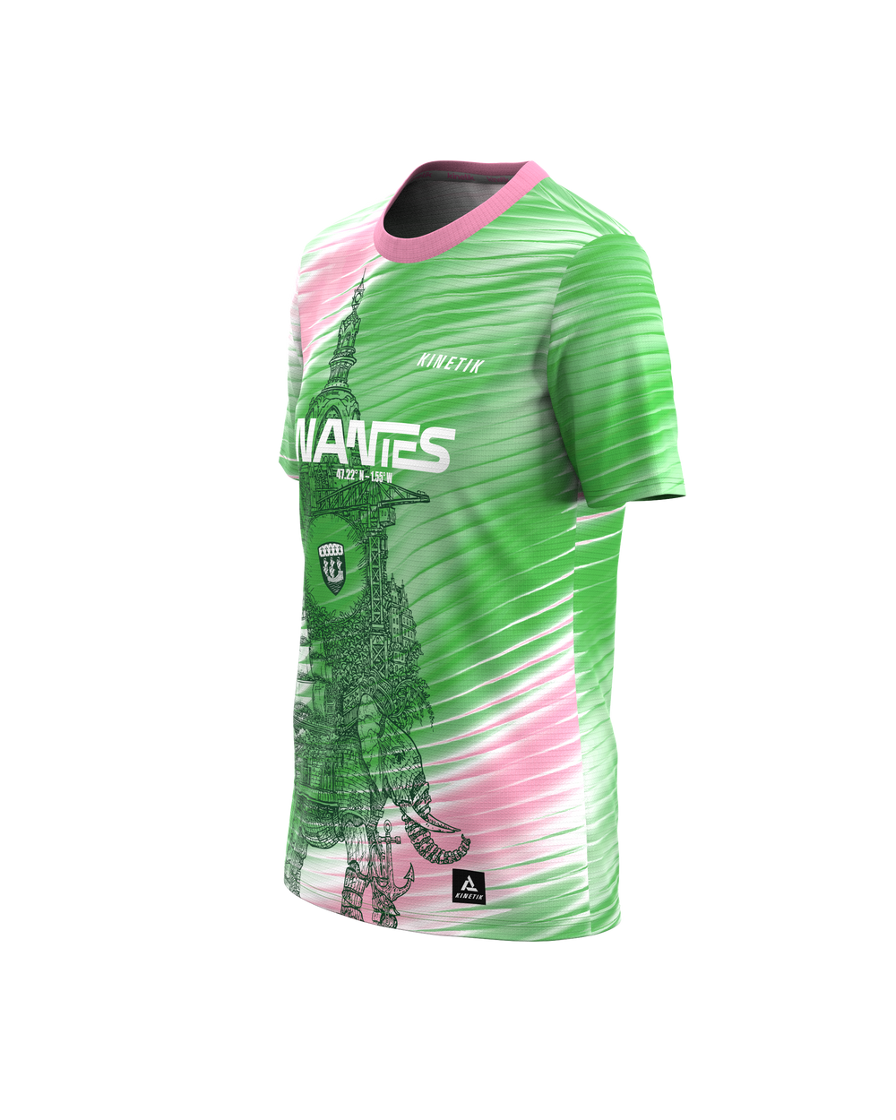 FALKON NANTES WOMEN - - maillot manches courtes trail-running femme - kinetik-adrenalink
