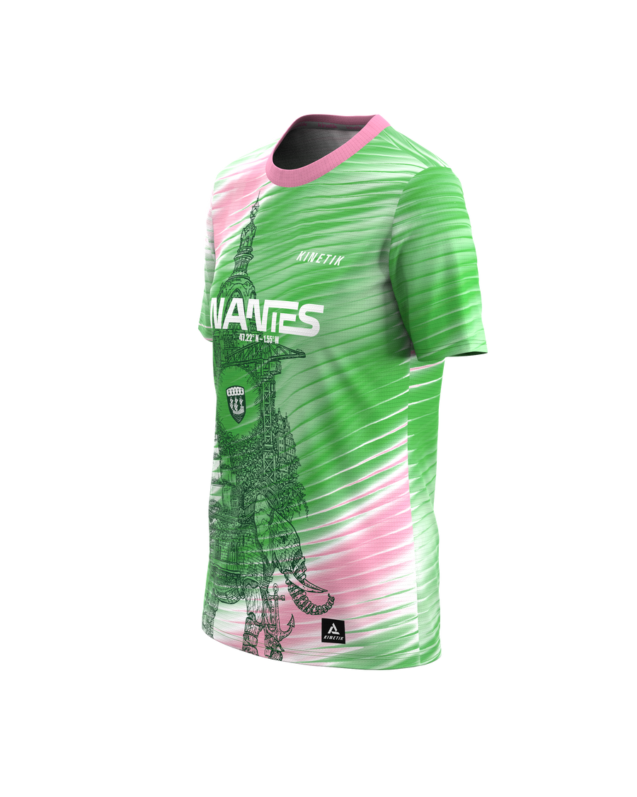 FALKON NANTES WOMEN - - maillot manches courtes trail-running femme - kinetik-adrenalink