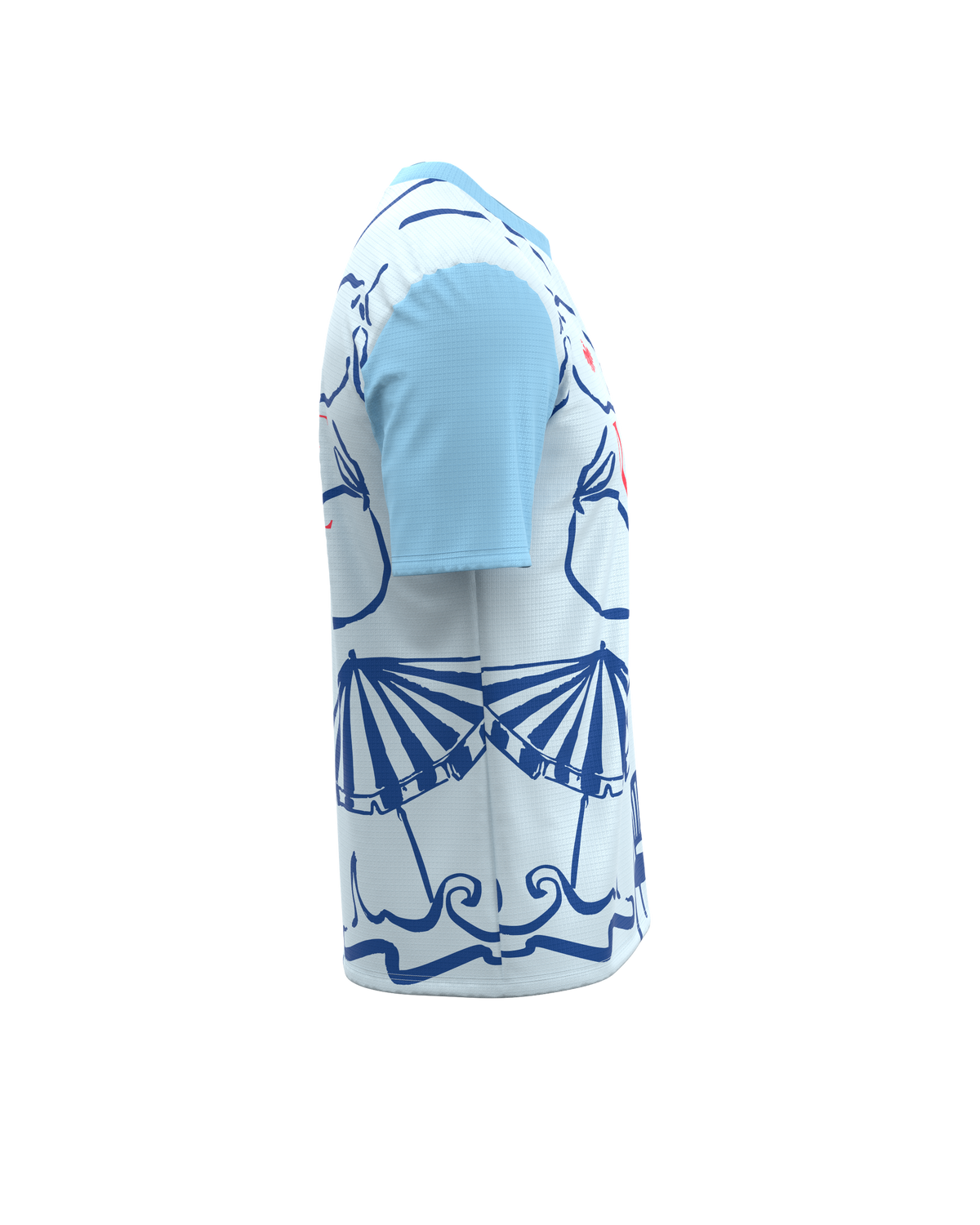 FALKON MEN NICE ARTWORK-maillot manches courtes trail-running homme-kinetik-adrenalink