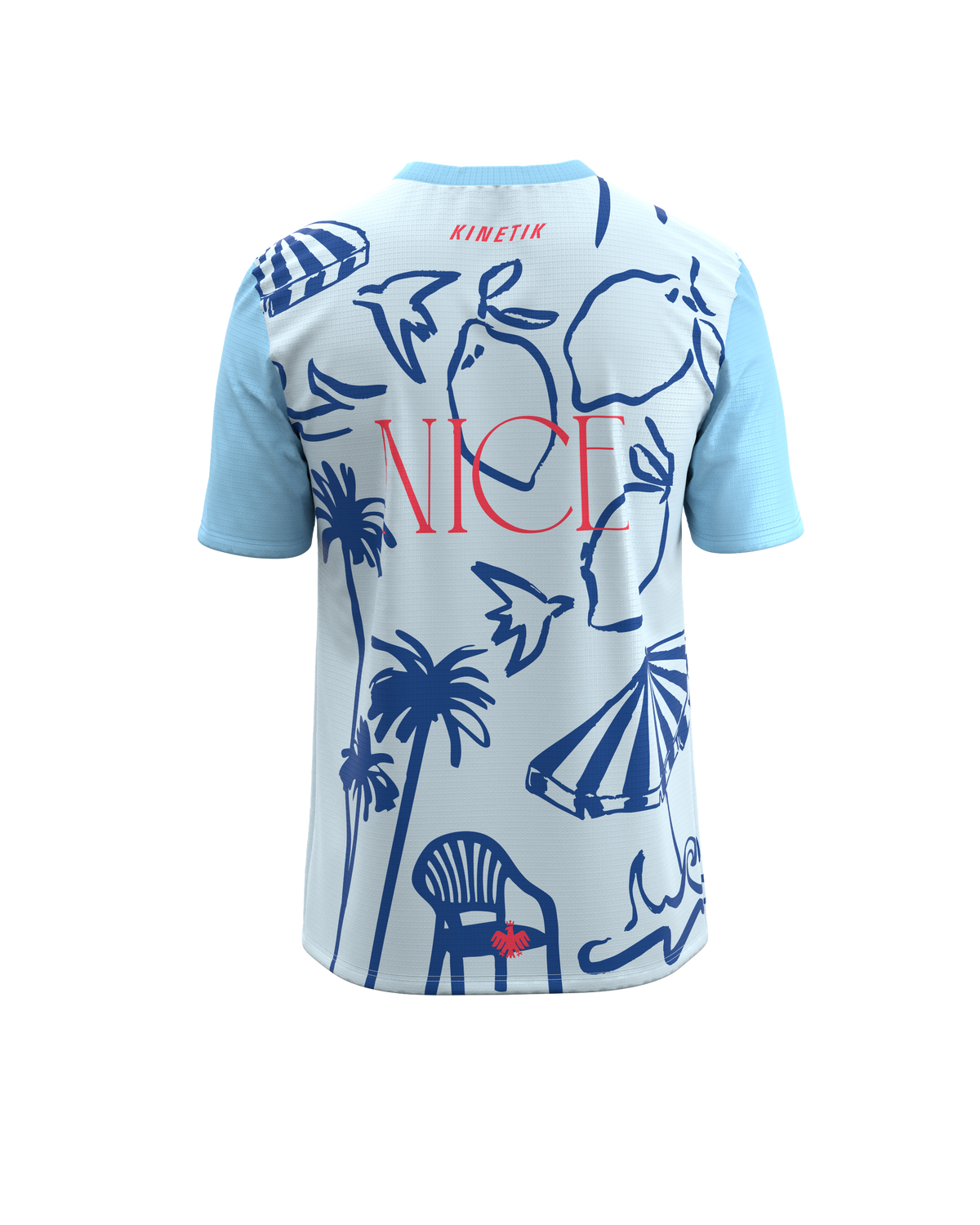 FALKON MEN NICE ARTWORK-maillot manches courtes trail-running homme-kinetik-adrenalink