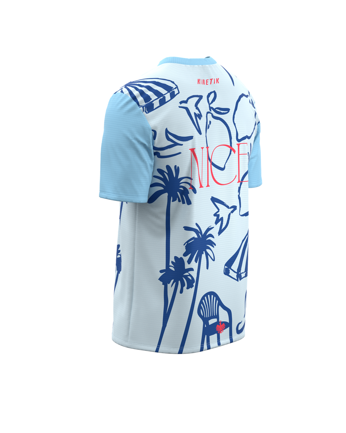 FALKON MEN NICE ARTWORK-maillot manches courtes trail-running homme-kinetik-adrenalink