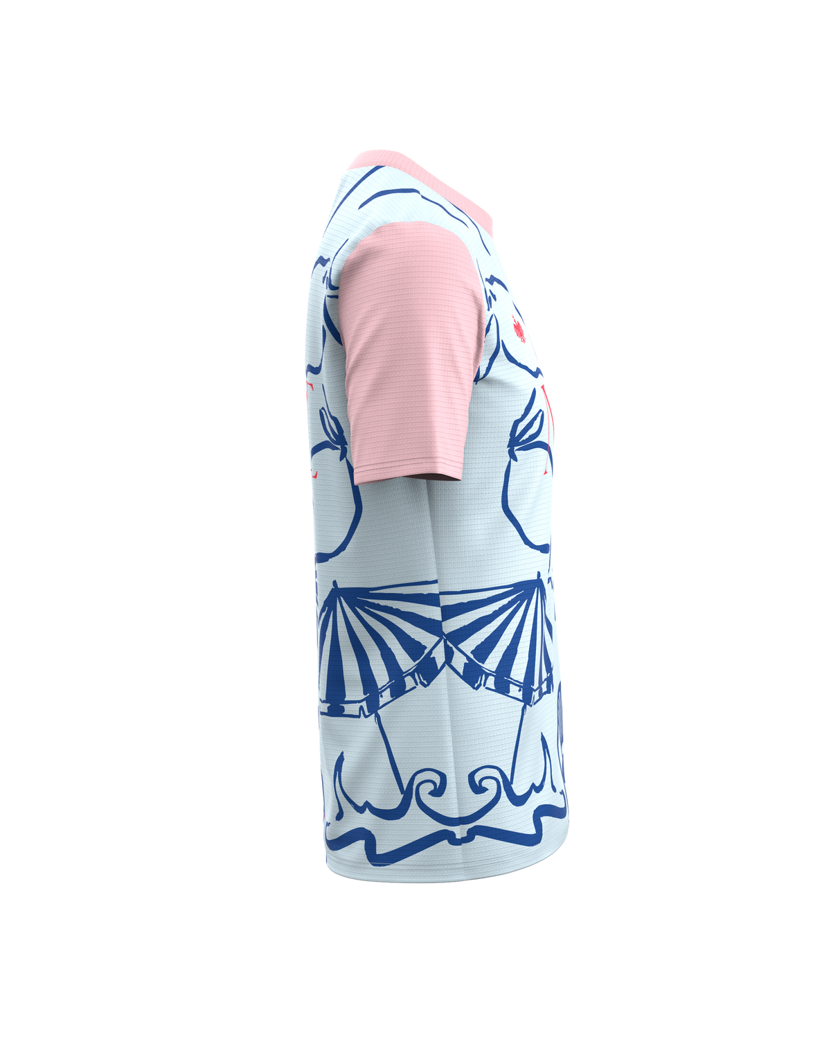 FALKON WOMEN NICE ARTWORK - - maillot manches courtes trail-running femme - kinetik-adrenalink