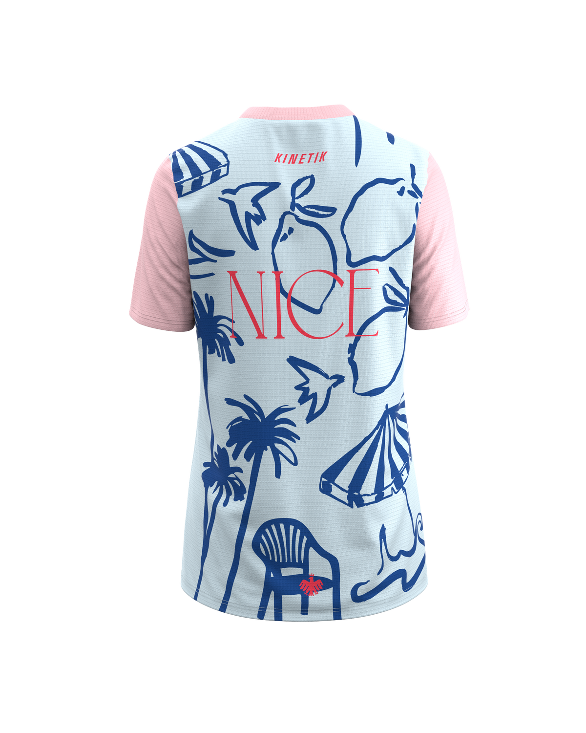 FALKON WOMEN NICE ARTWORK - - maillot manches courtes trail-running femme - kinetik-adrenalink
