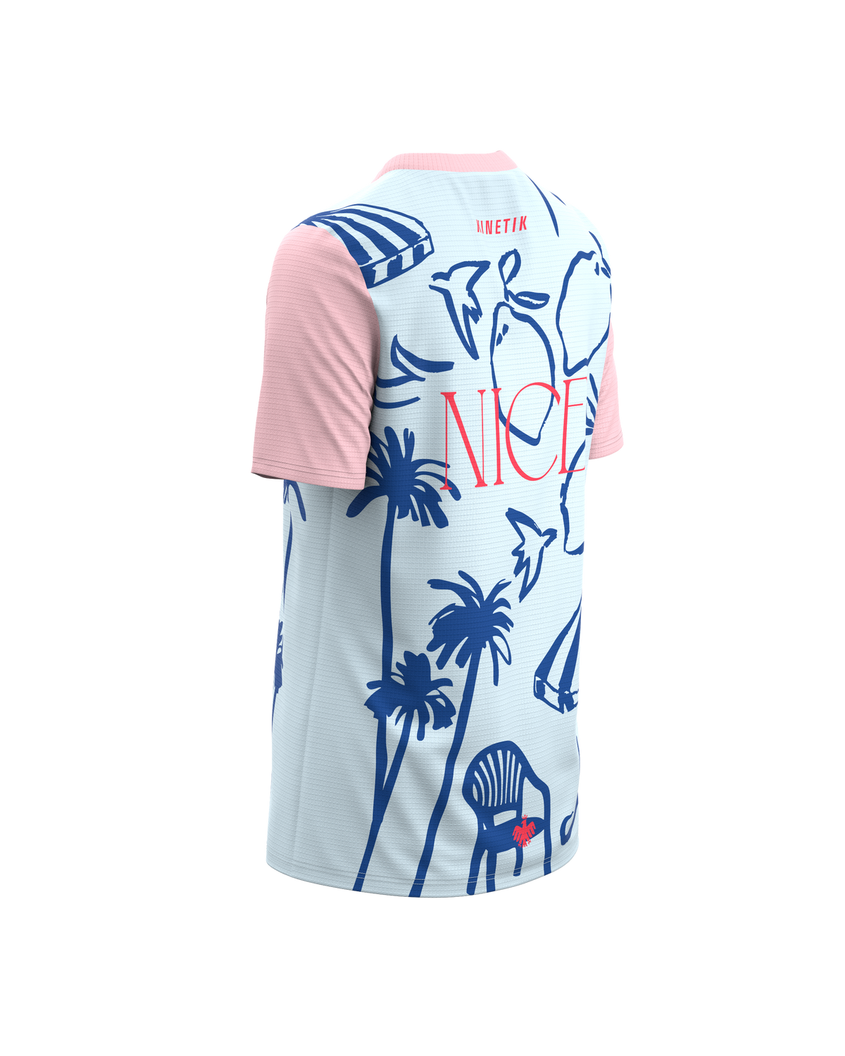 FALKON WOMEN NICE ARTWORK - - maillot manches courtes trail-running femme - kinetik-adrenalink