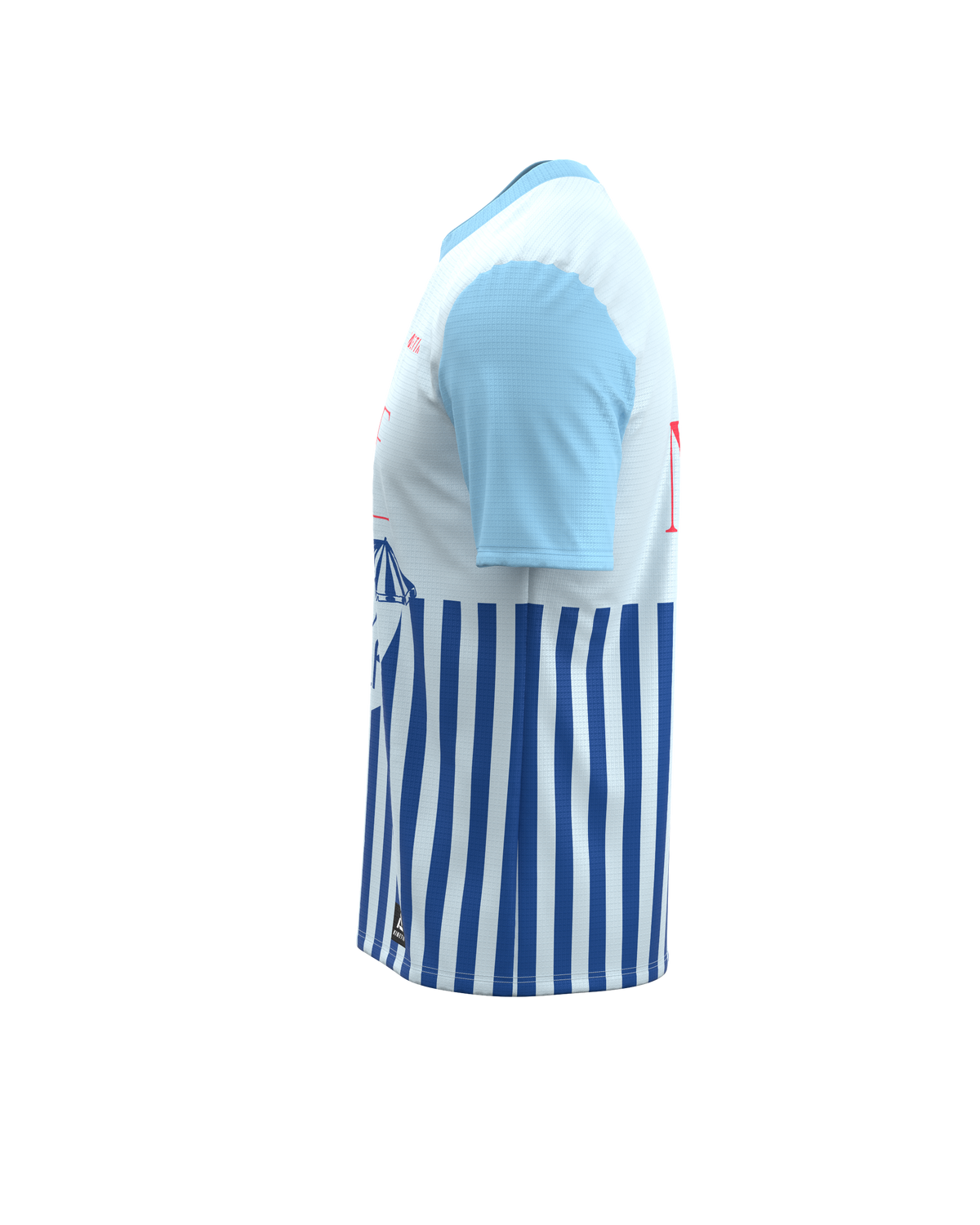 FALKON MEN NICE STRIPS-maillot manches courtes trail-running homme-kinetik-adrenalink