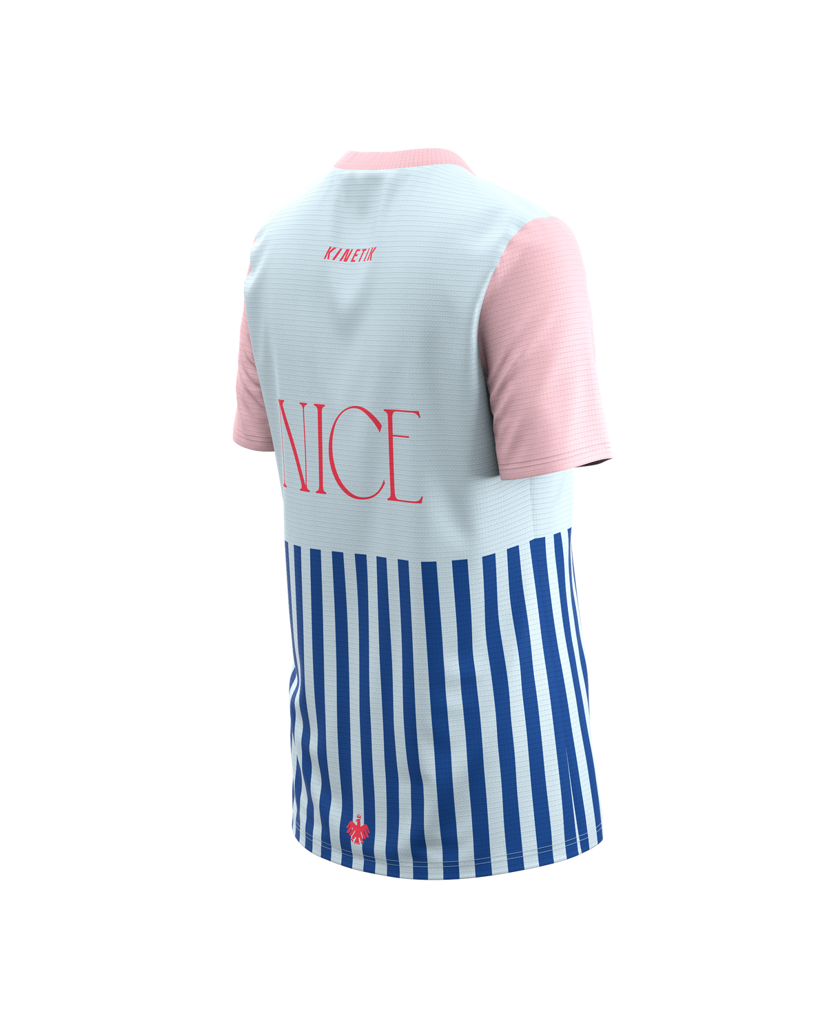 FALKON WOMEN NICE STRIPS - - maillot manches courtes trail-running femme - kinetik-adrenalink