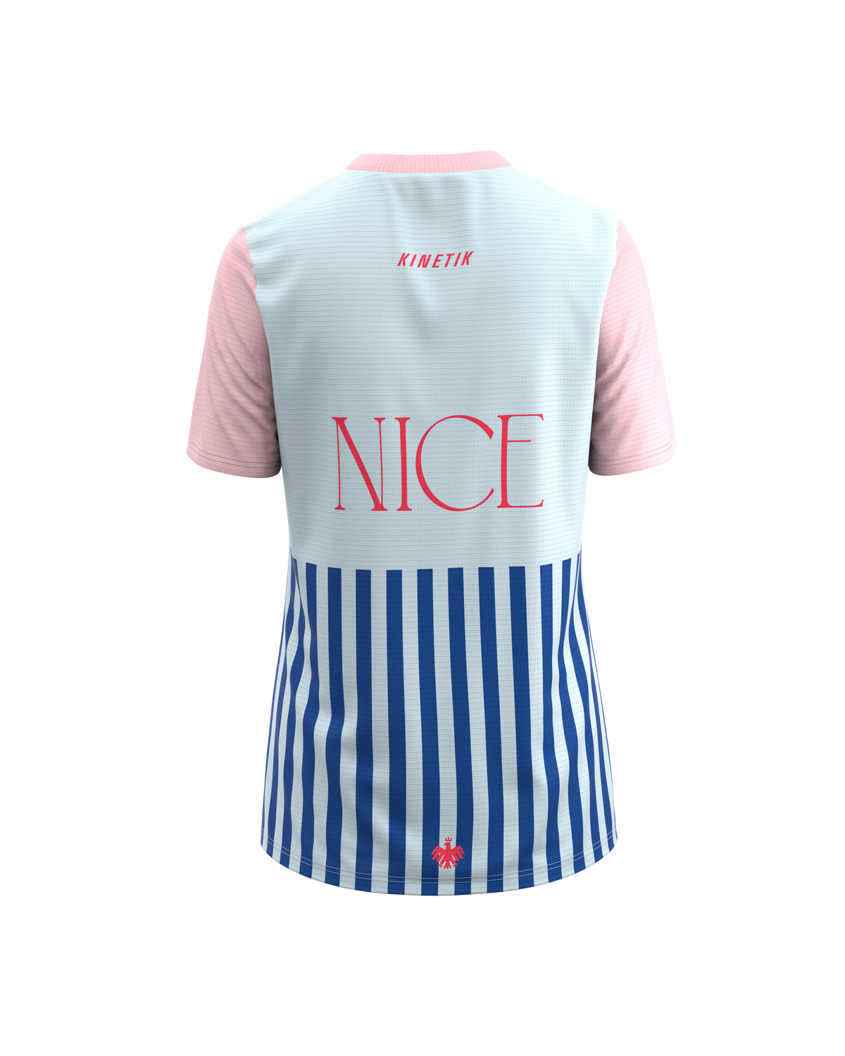 FALKON WOMEN NICE STRIPS - - maillot manches courtes trail-running femme - kinetik-adrenalink