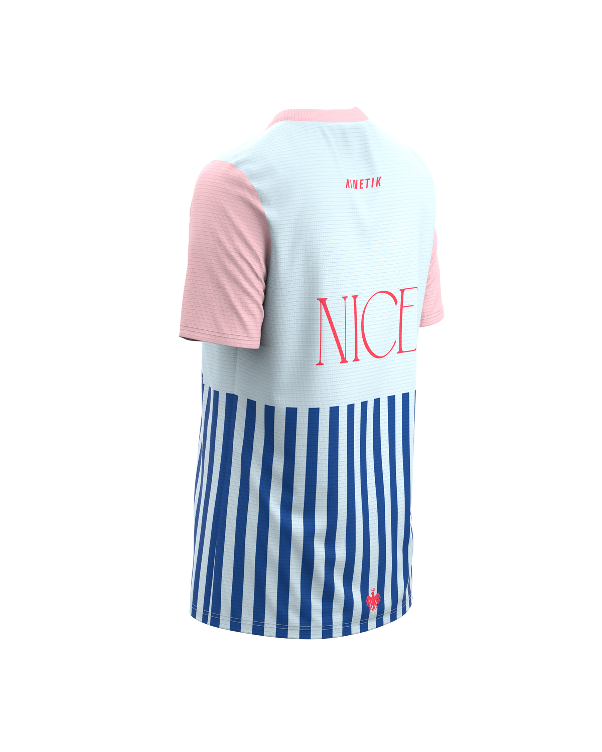 FALKON WOMEN NICE STRIPS - - maillot manches courtes trail-running femme - kinetik-adrenalink