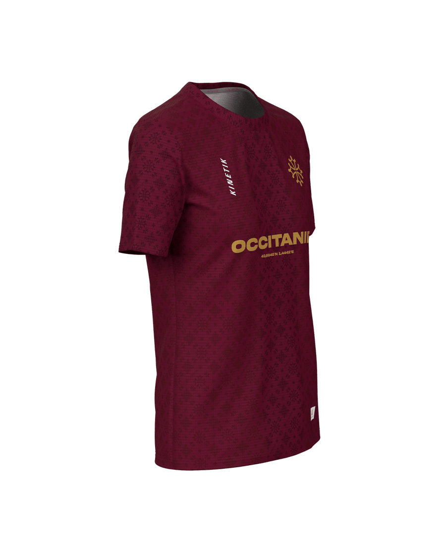 FALKON OCCITANIE WOMEN - - maillot manches courtes trail-running femme - kinetik-adrenalink