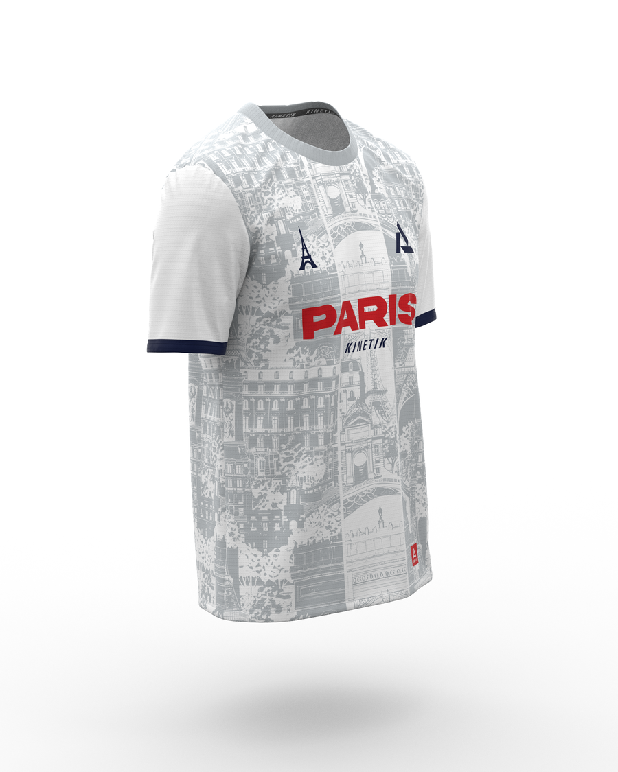 FALKON MEN PARIS RED-maillot manches courtes trail-running homme-kinetik-adrenalink