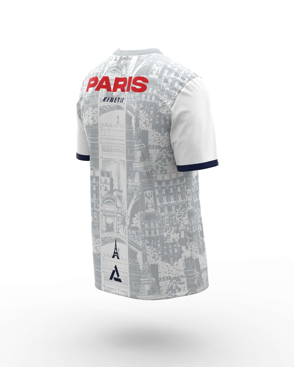 FALKON MEN PARIS RED-maillot manches courtes trail-running homme-kinetik-adrenalink