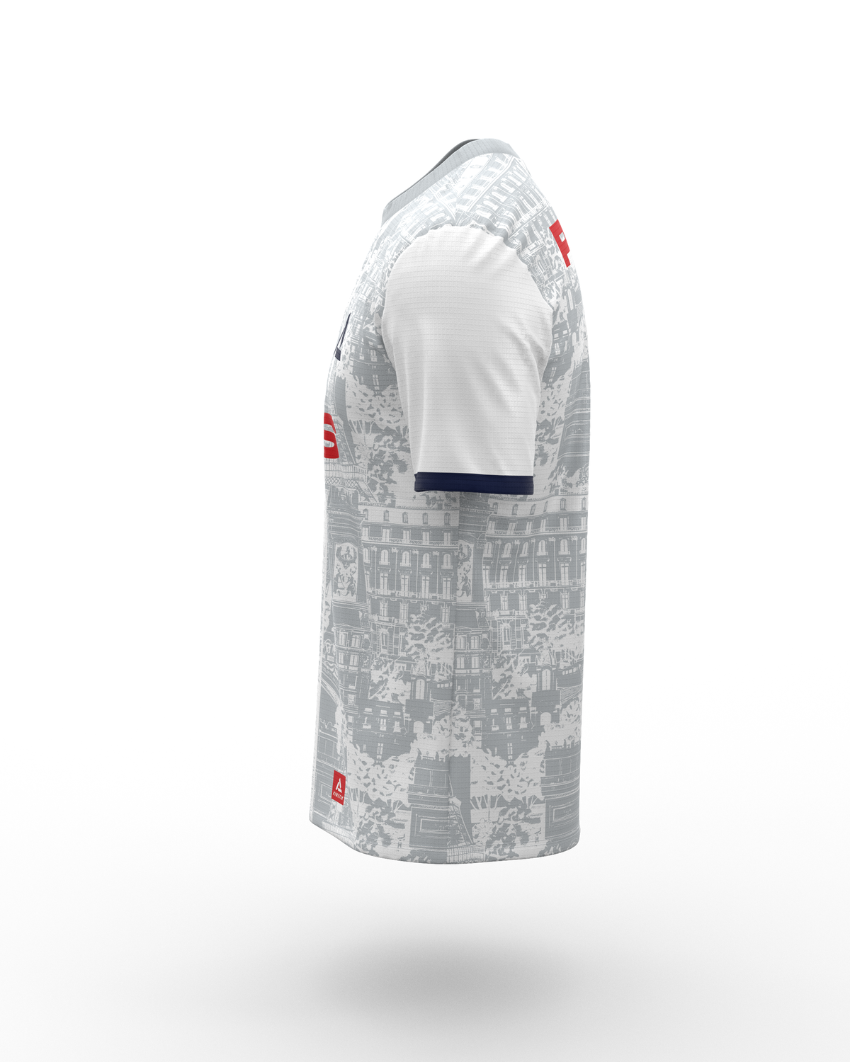 FALKON MEN PARIS RED-maillot manches courtes trail-running homme-kinetik-adrenalink