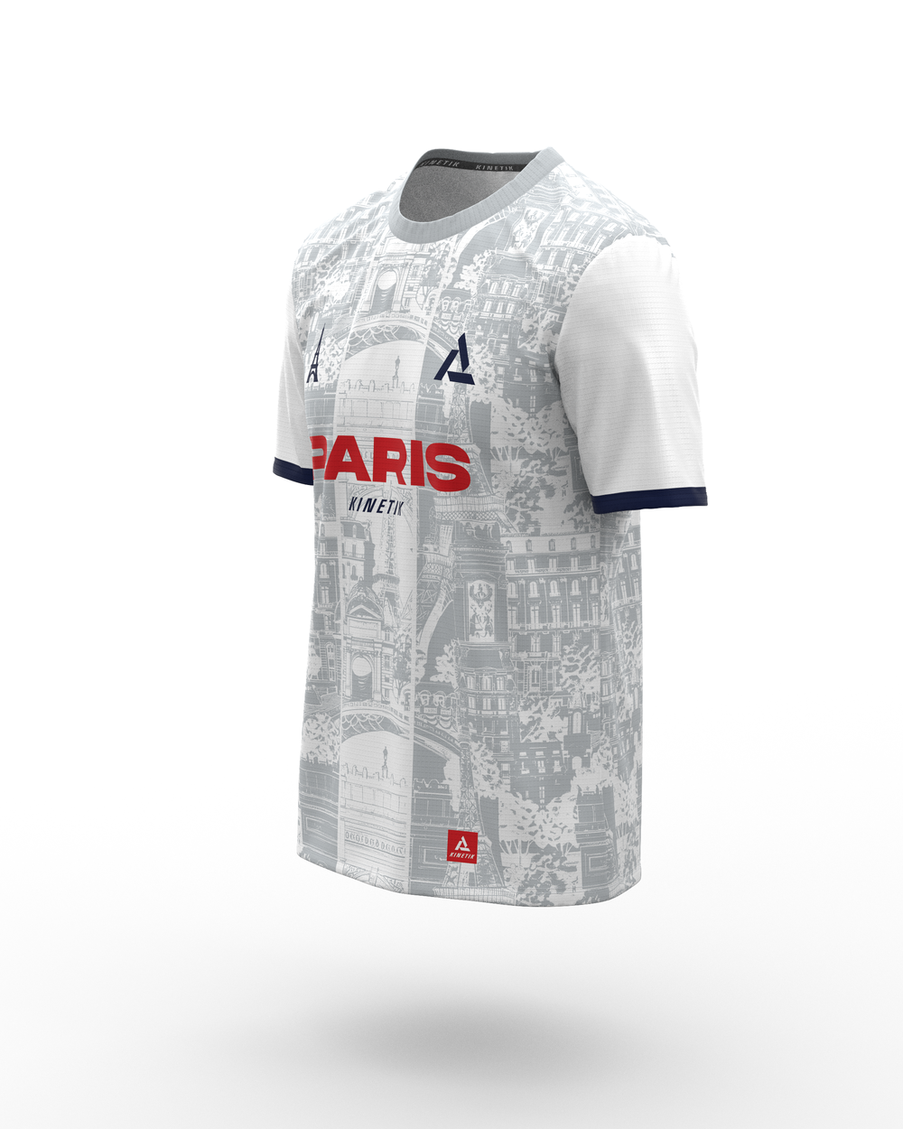 FALKON MEN PARIS RED-maillot manches courtes trail-running homme-kinetik-adrenalink