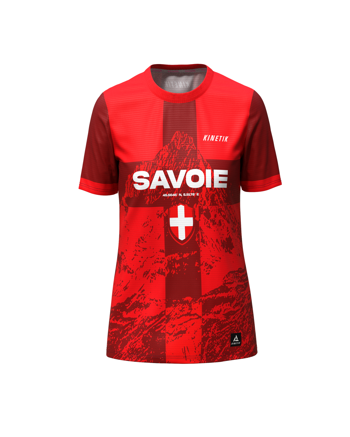 FALKON WOMEN SAVOIE - - maillot manches courtes trail-running femme - kinetik-adrenalink