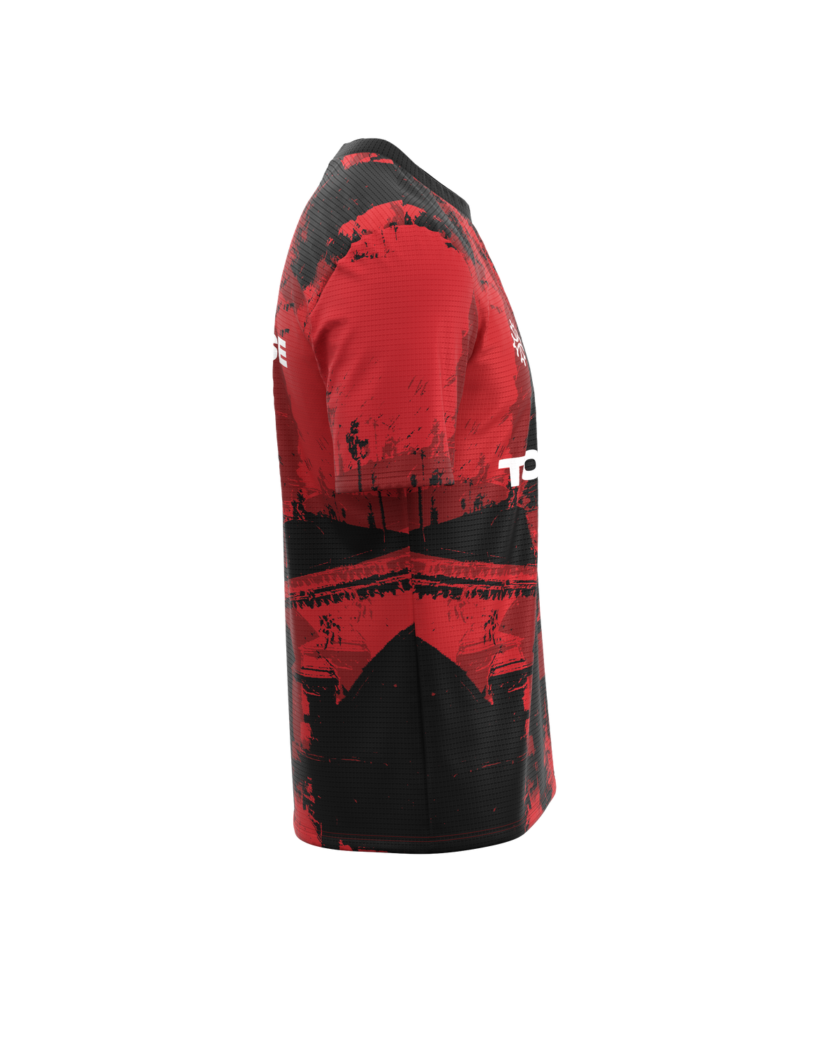 FALKON TOULOUSE RED MEN-maillot manches courtes trail-running homme-kinetik-adrenalink