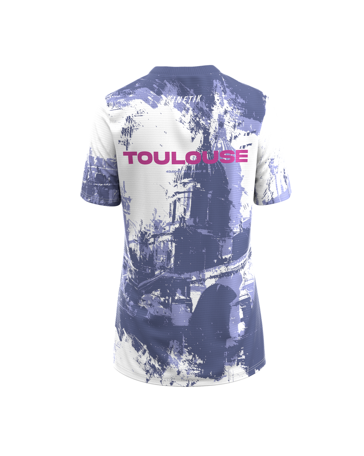 FALKON TOULOUSE PINK WOMEN - - maillot manches courtes trail-running femme - kinetik-adrenalink
