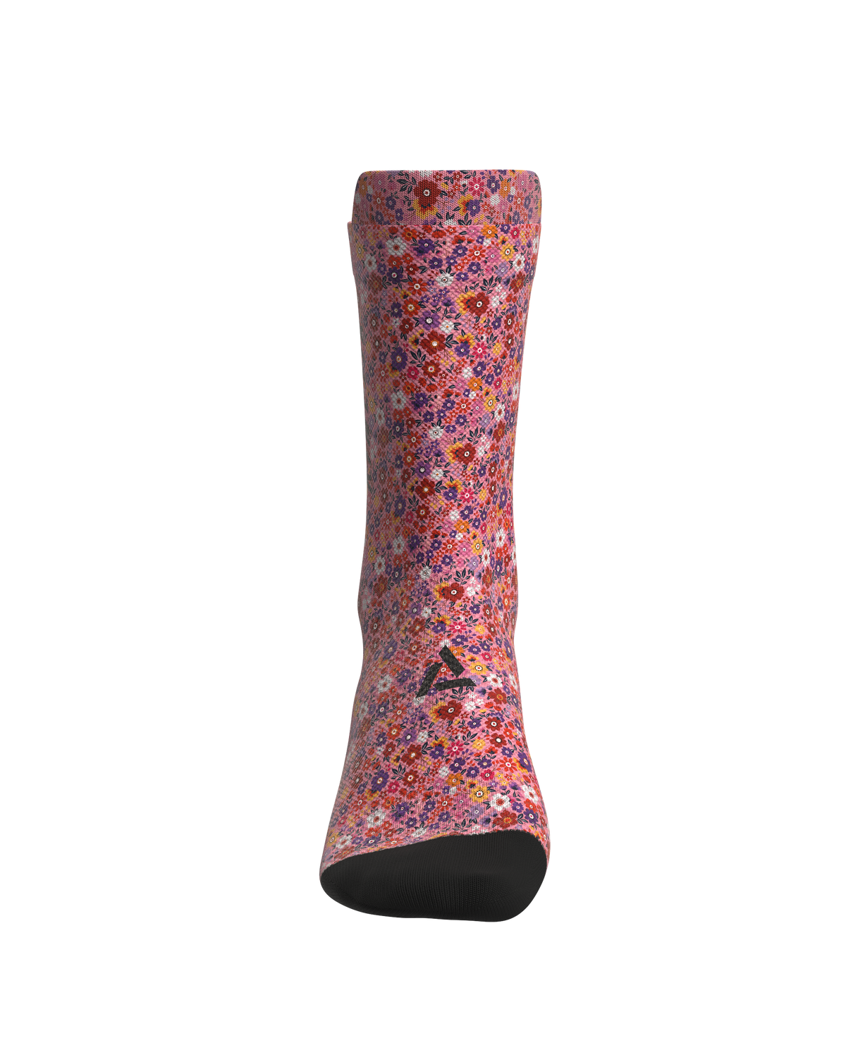 chaussettes de trail running fullkross socks floral cherry 